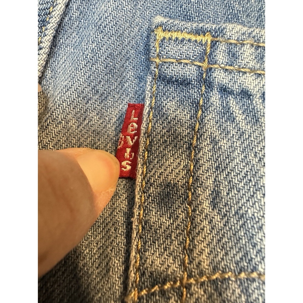 NWT Levi's Cinch Baggy High Rise Loose straight leg jeans sz 25 x 31 $79 cotton - Picture 5 of 16